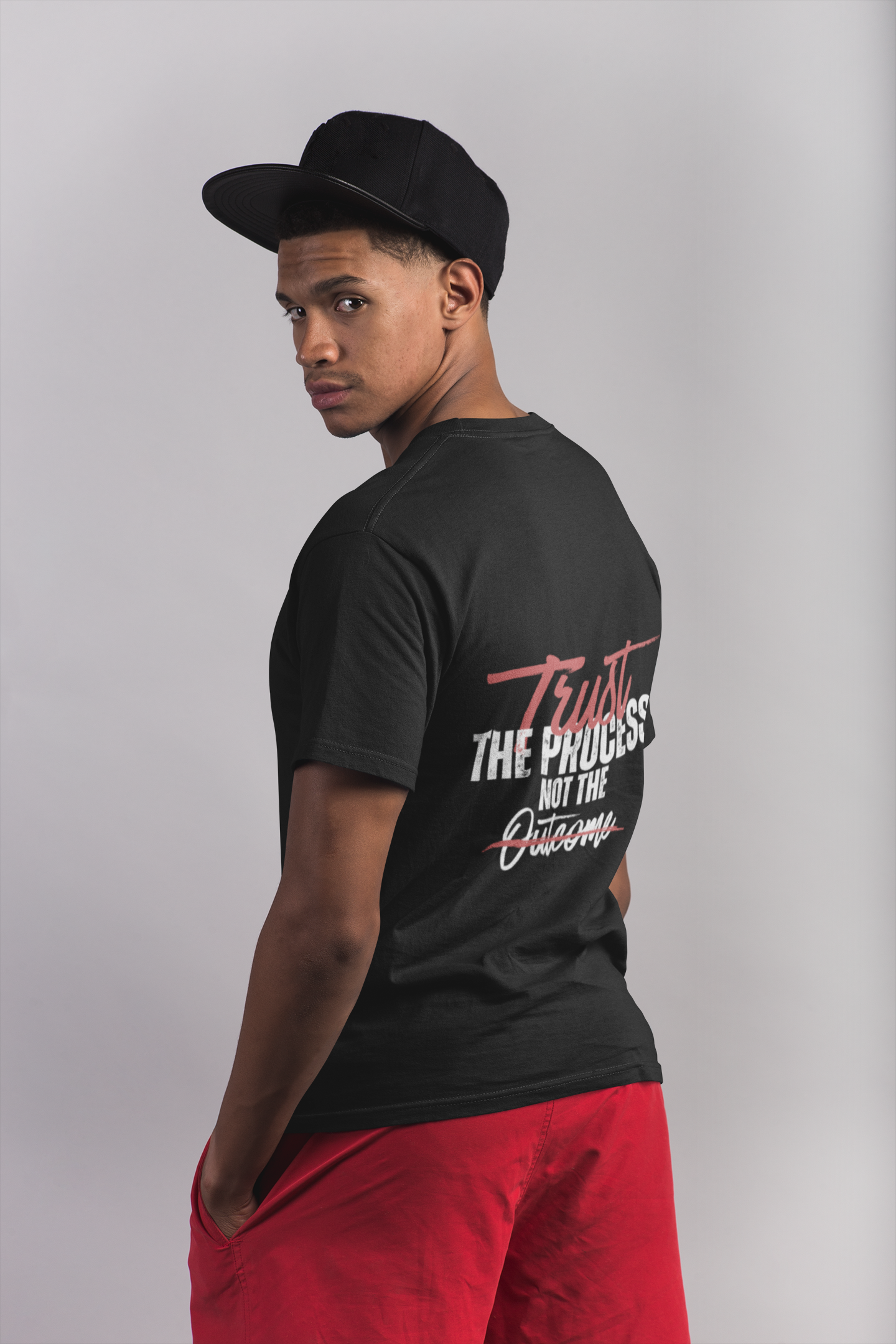 Trust The Process, Not The Outcome – Inspirational Graphic T-Shirt