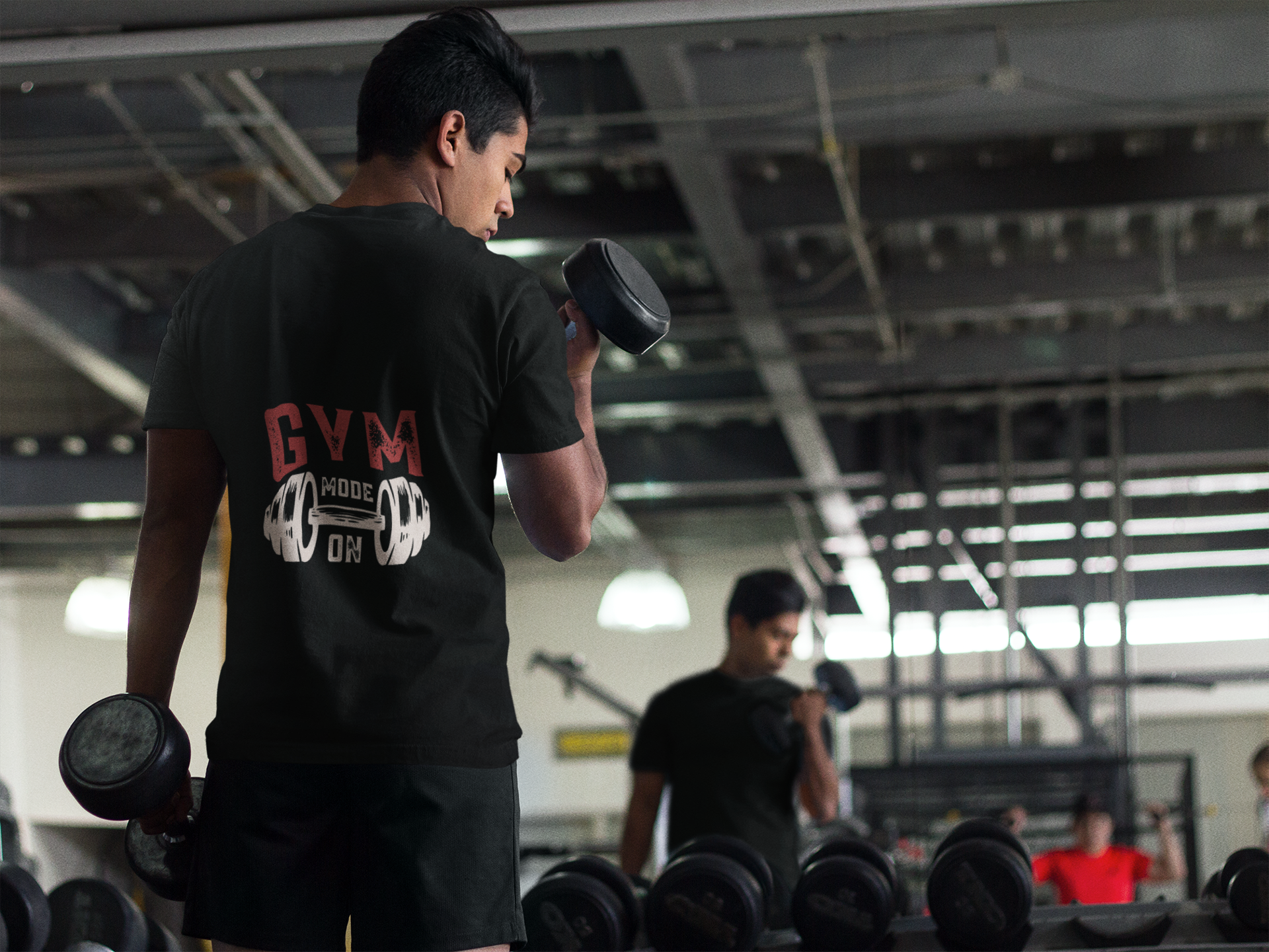 GYM MODE ON – Premium Workout &amp; Training T-Shirt